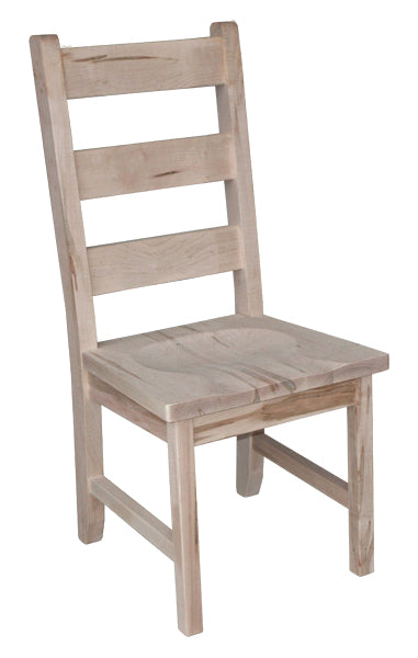 Rustic Ladder Side Chair