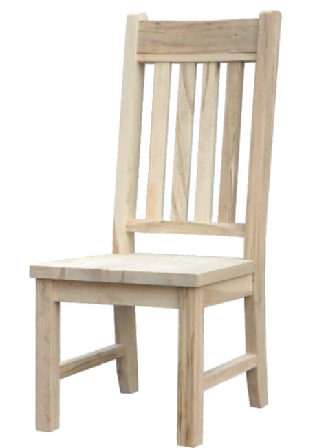 Rustic Slat Side Chair