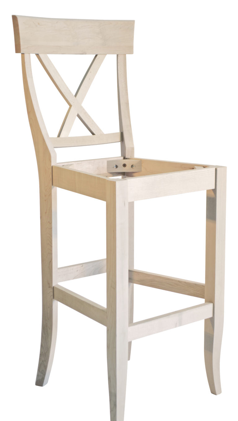 X Back Bar Stool