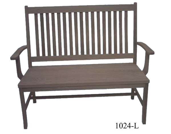 Rustic Mult-Style Settee