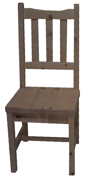 Rustic Slat Back Side Chair