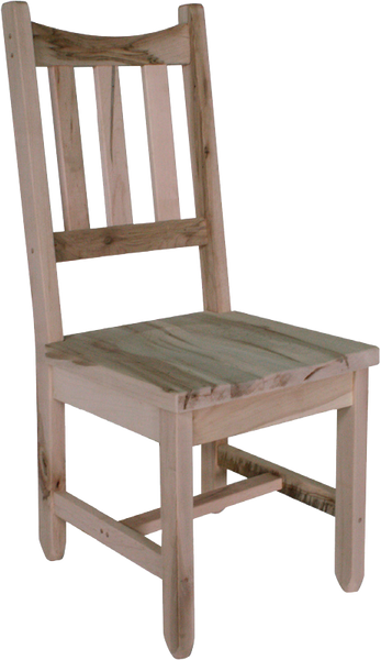 Rustic Slat Back Side Chair