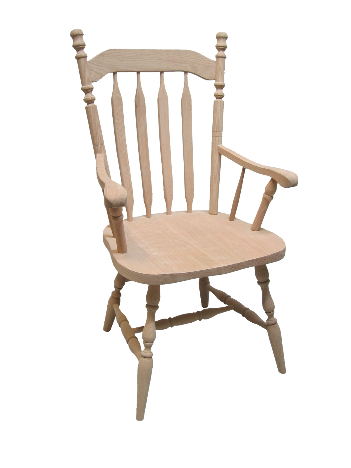 Colonial Bent Arrow Arm Chair