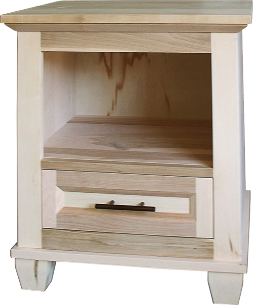 Algonquin Nightstand in Unfinished Maple