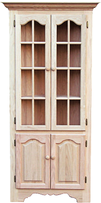 Legacy Mini Corner Buffet with Hutch