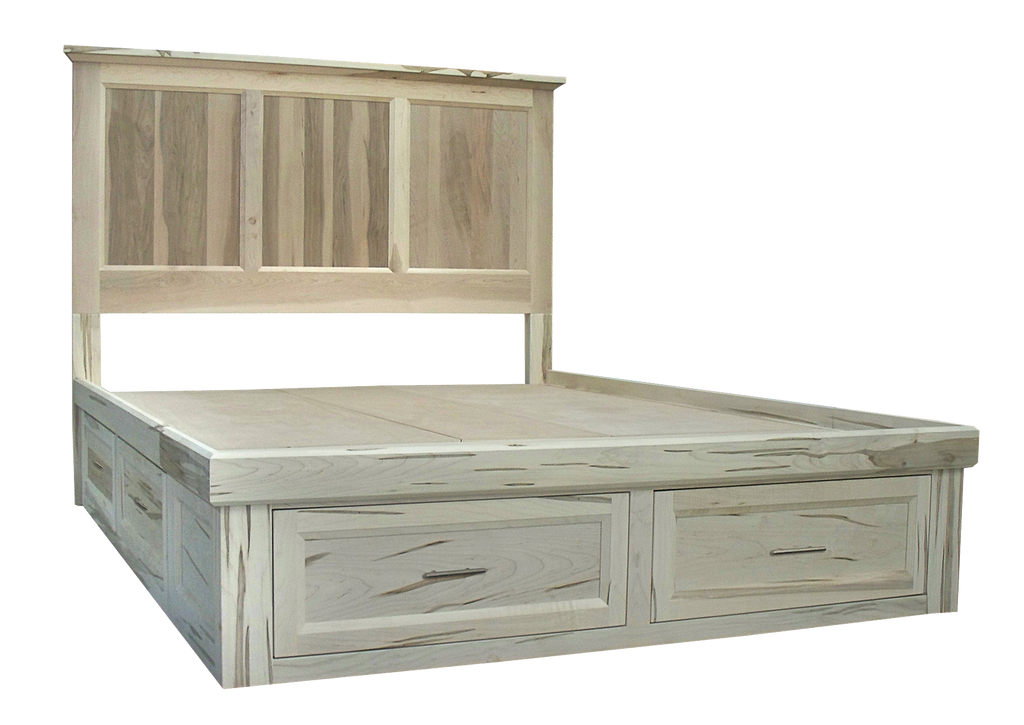 Algonquin Condo Bed in unfinished brown maple