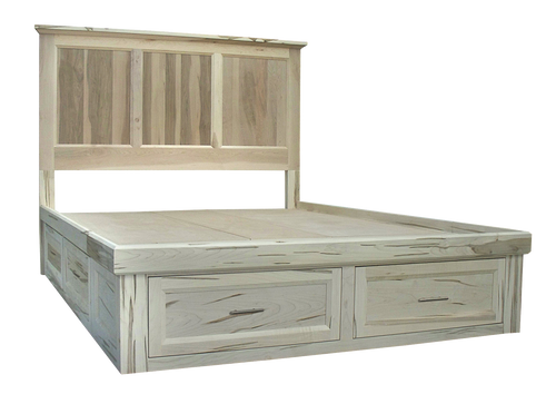 Algonquin Condo Bed in unfinished brown maple