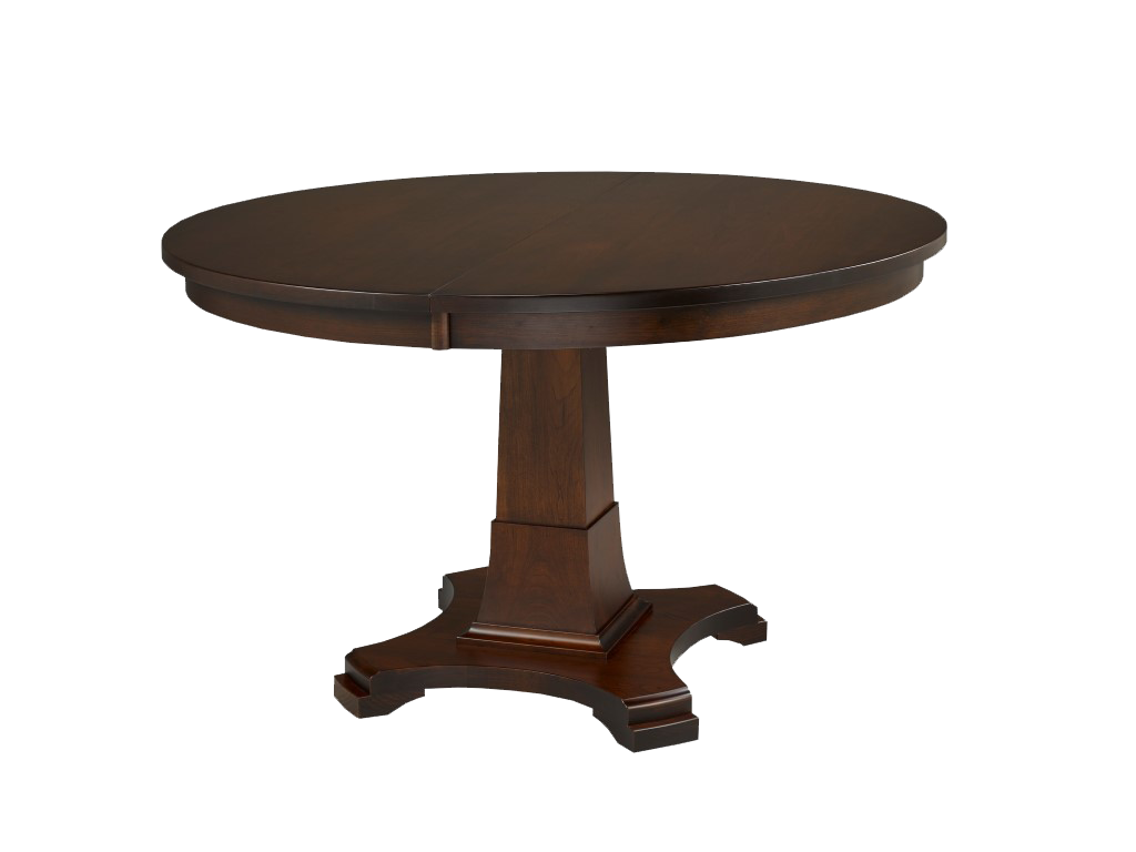 Abbey 36" Table in Brown Maple