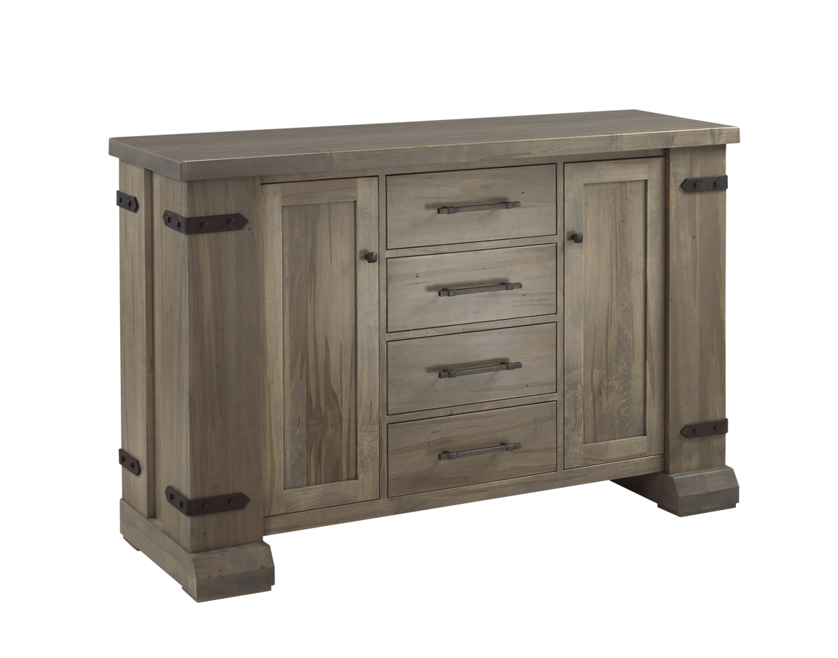 Acton Central Sideboard in Wormy Maple