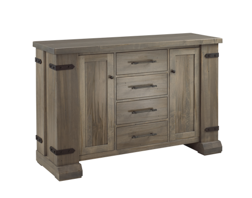 Acton Central Sideboard in Wormy Maple