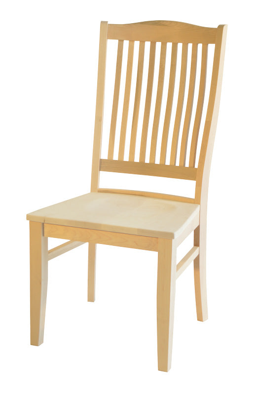 Alexandria Side Chair in Unfinished Maple