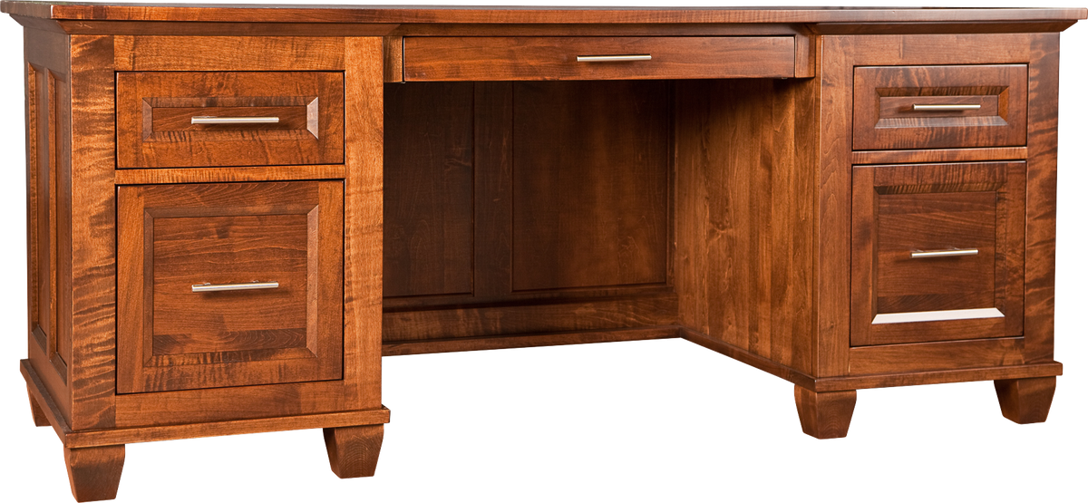 Algonquin Desk in Finished brown Maple