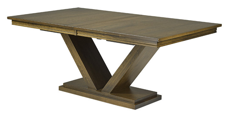 Ambassador Table in finished brown maple