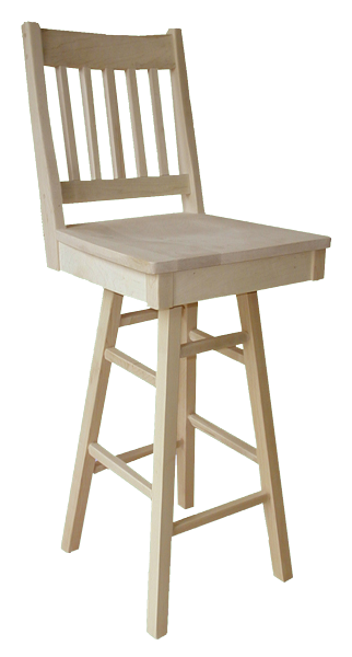 Mission Swivel Bar Chair
