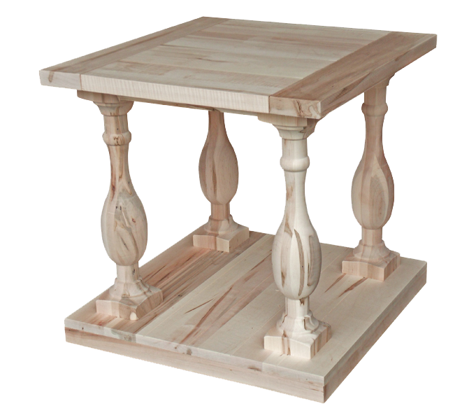 Balustrade End Table