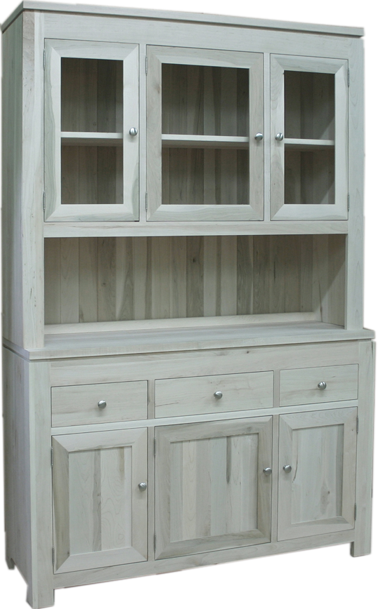 Newport 3 Door Buffet with Hutch and Pie Shelf