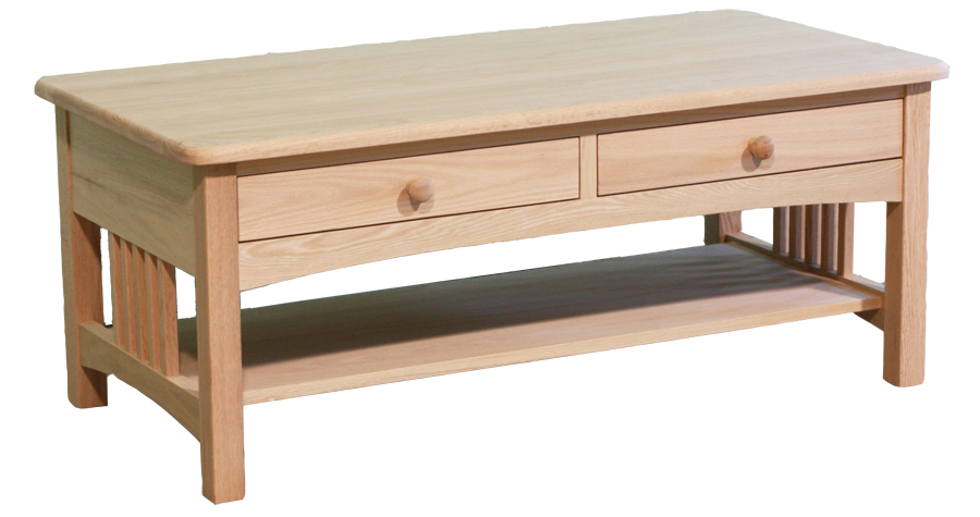 C2448 Colonial 2 Drawer Coffee Table