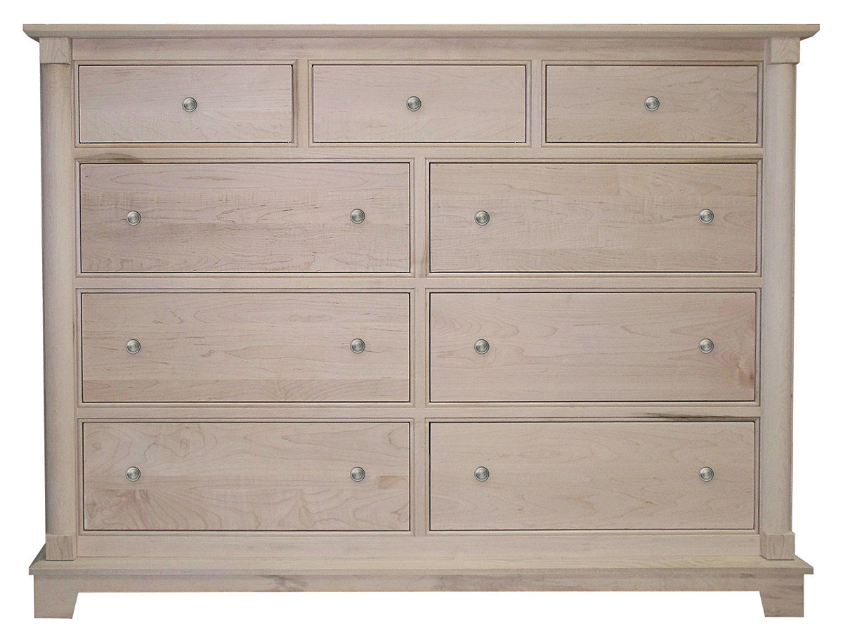 Cleveland 9 Drawer High Dresser