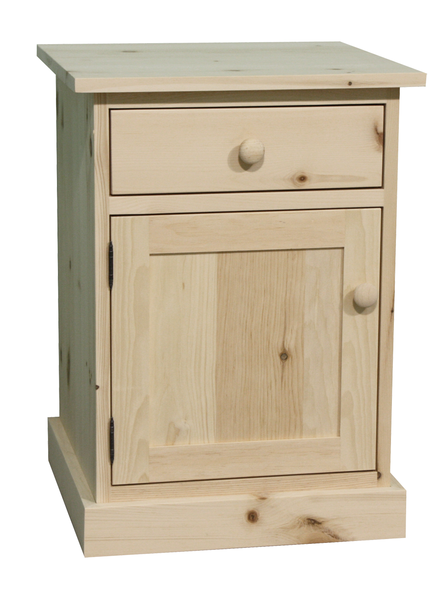 Cottage 1 Drawer 1 Door Nightstand