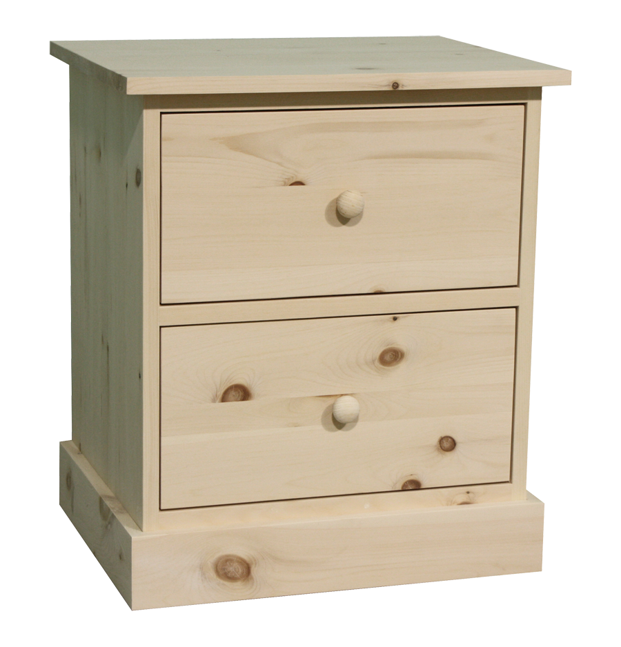 Cottage 2 Drawer Nightstand
