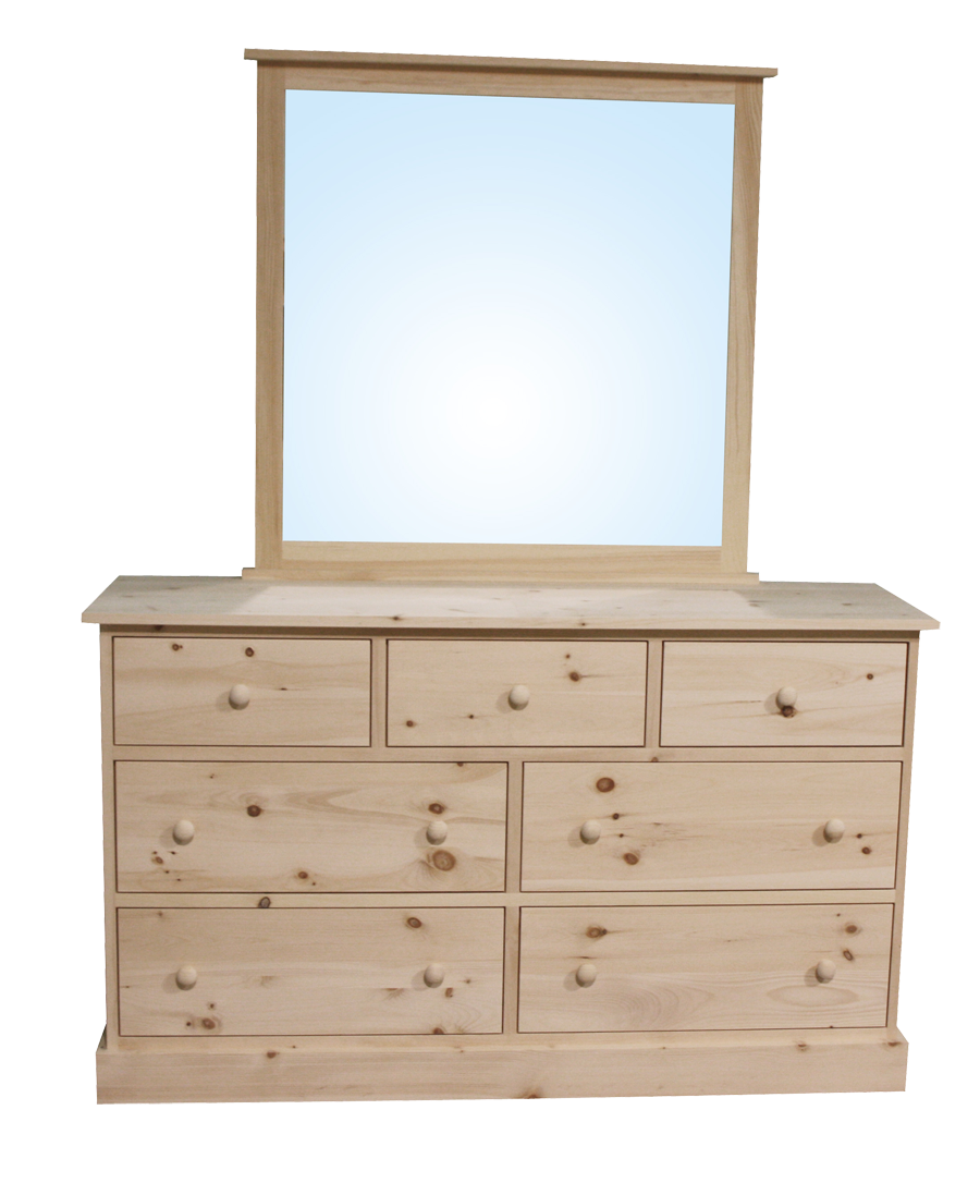 Cottage 7 Drawer Dresser