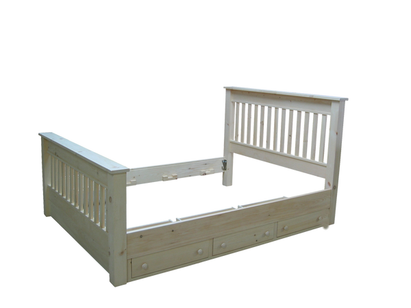 Cottage Slat Bed