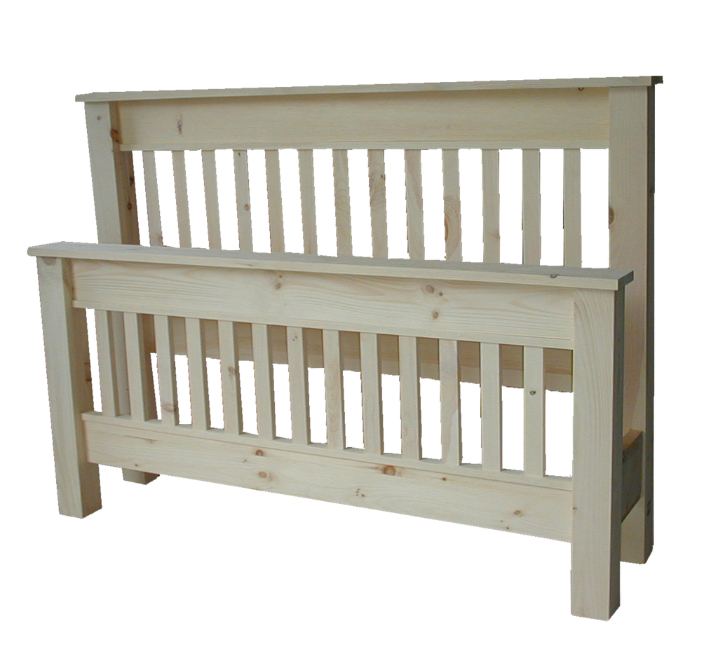 Cottage Slat Bed