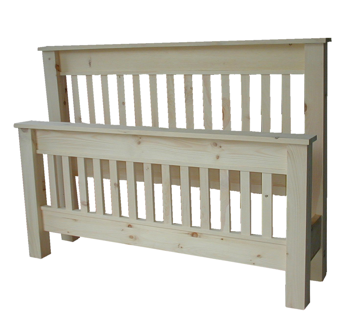 Cottage Slat Bed