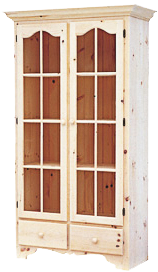 Legacy 2 Drawer 2 Door China Cabinet