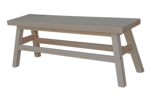 Dakota Rough Sawn Multi-Seat Saddle Bench