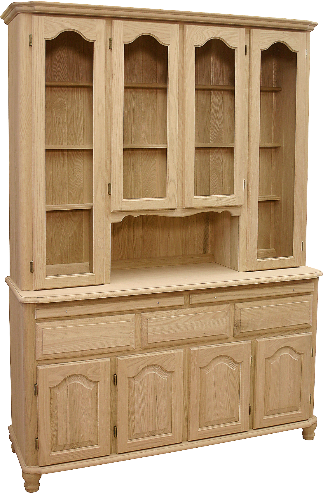 Legacy 4 Door 4 Drawer Buffet with Hutch