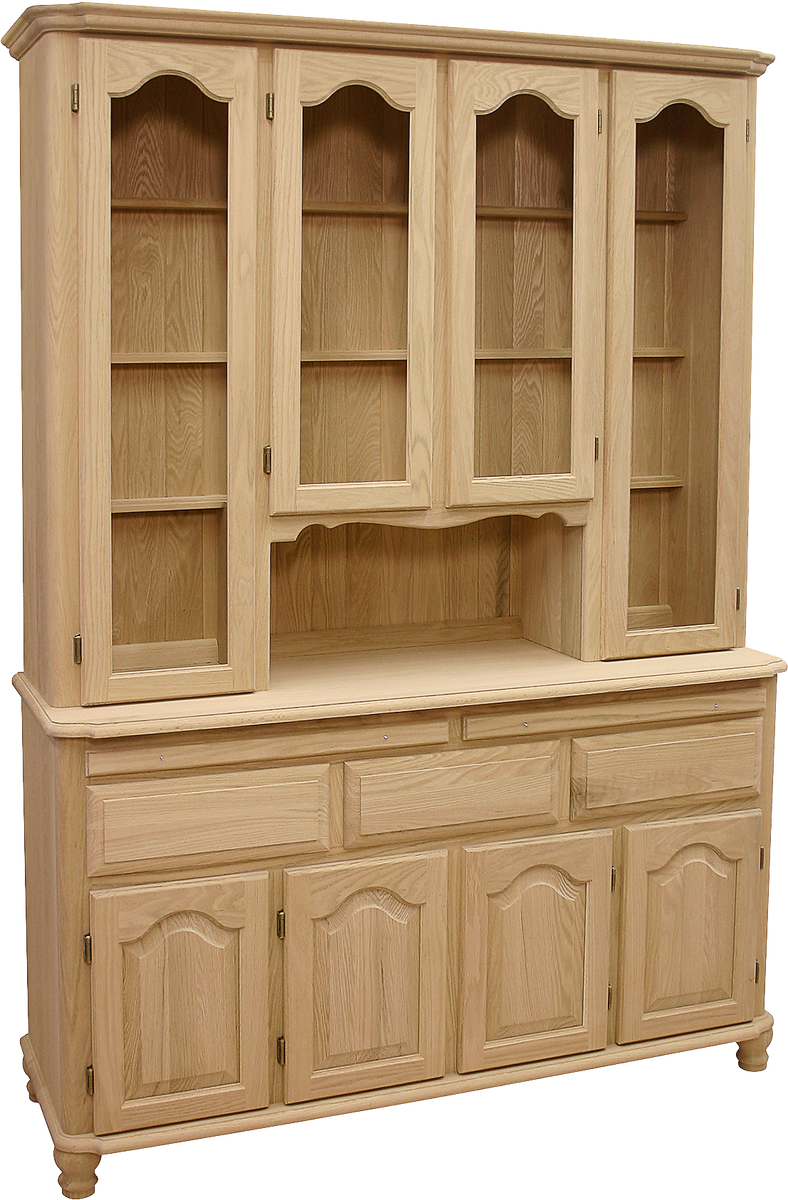 Legacy 4 Door 4 Drawer Buffet with Hutch – Craftworks at the Barn