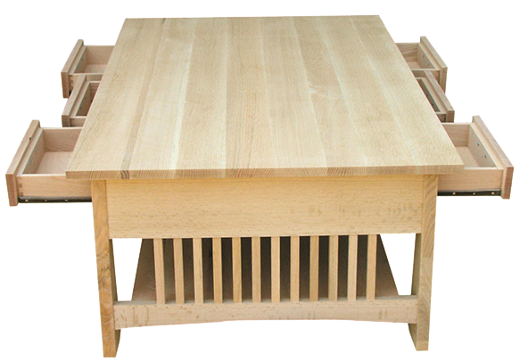 Horizon 6 Drawer Coffee Table