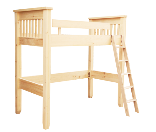 Dakota Rough Cut Loft Bed