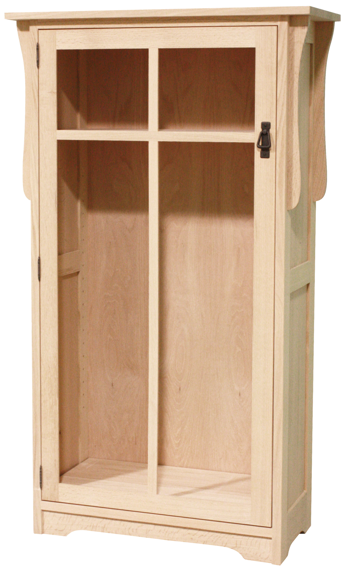 Mission 1 Door Bookcase