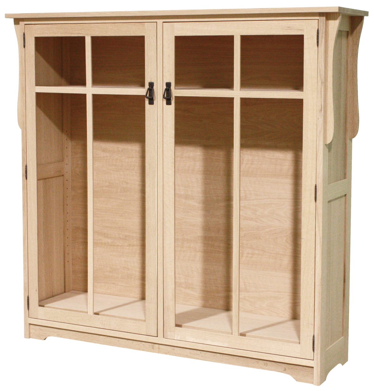 Mission 62" 2 Door Bookcase