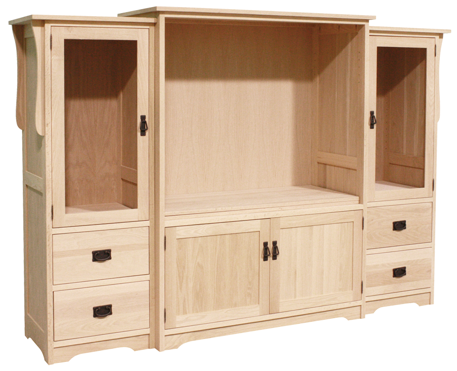 Mission 3 Piece TV Wall Unit