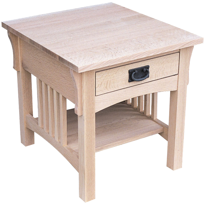 Mission End Table