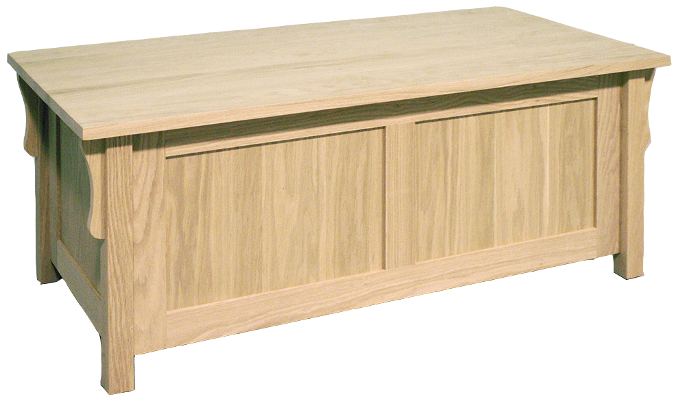 Mission Panel Blanket Box