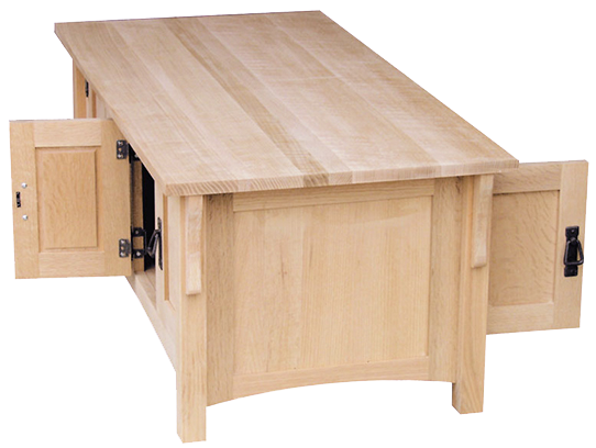 Mission 8 Door Coffee Table