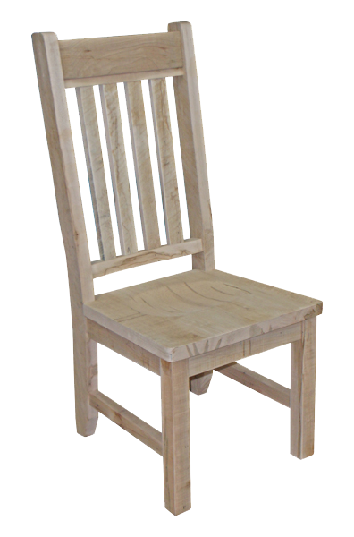 Millsawn Slat Back Side Chair
