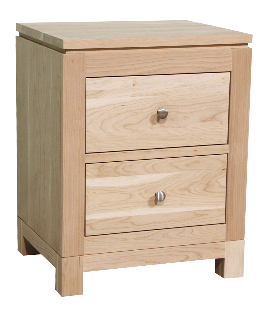 Metro 2 Drawer Nightstand