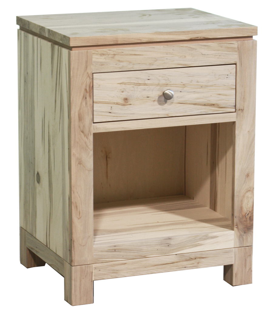 Metro 1 Drawer Open Nightstand