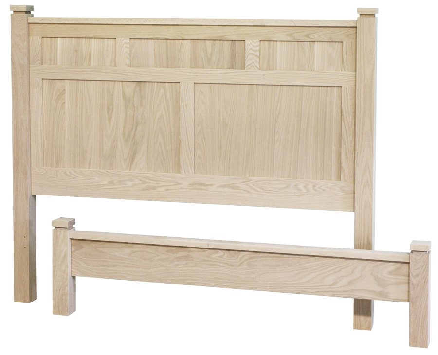 Metro Panel Bed with Low Footboard
