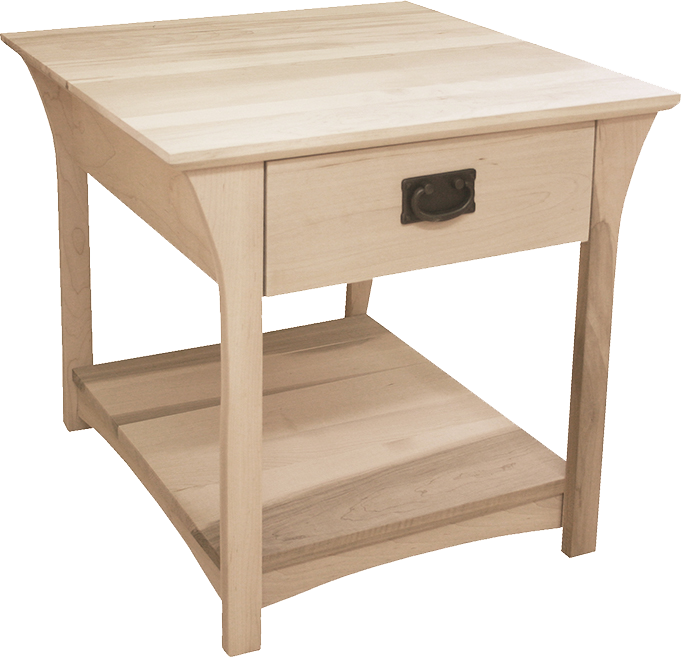 Mission Fan End Table