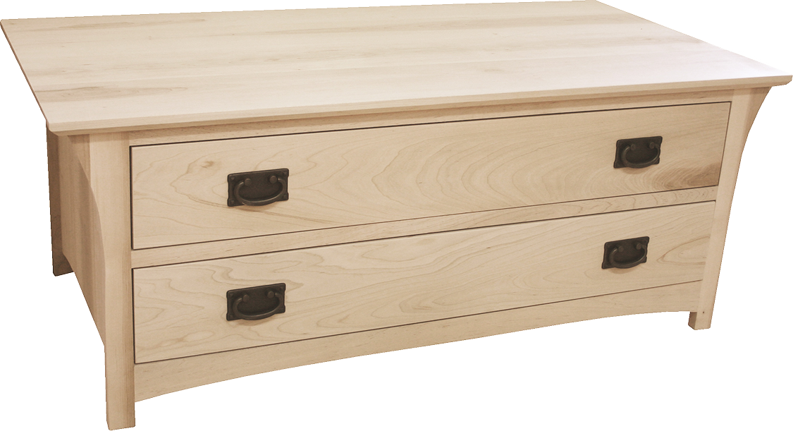 Mission 2 Drawer Coffee Table