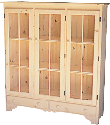 Legacy Old Country 3 Door China Cabinet