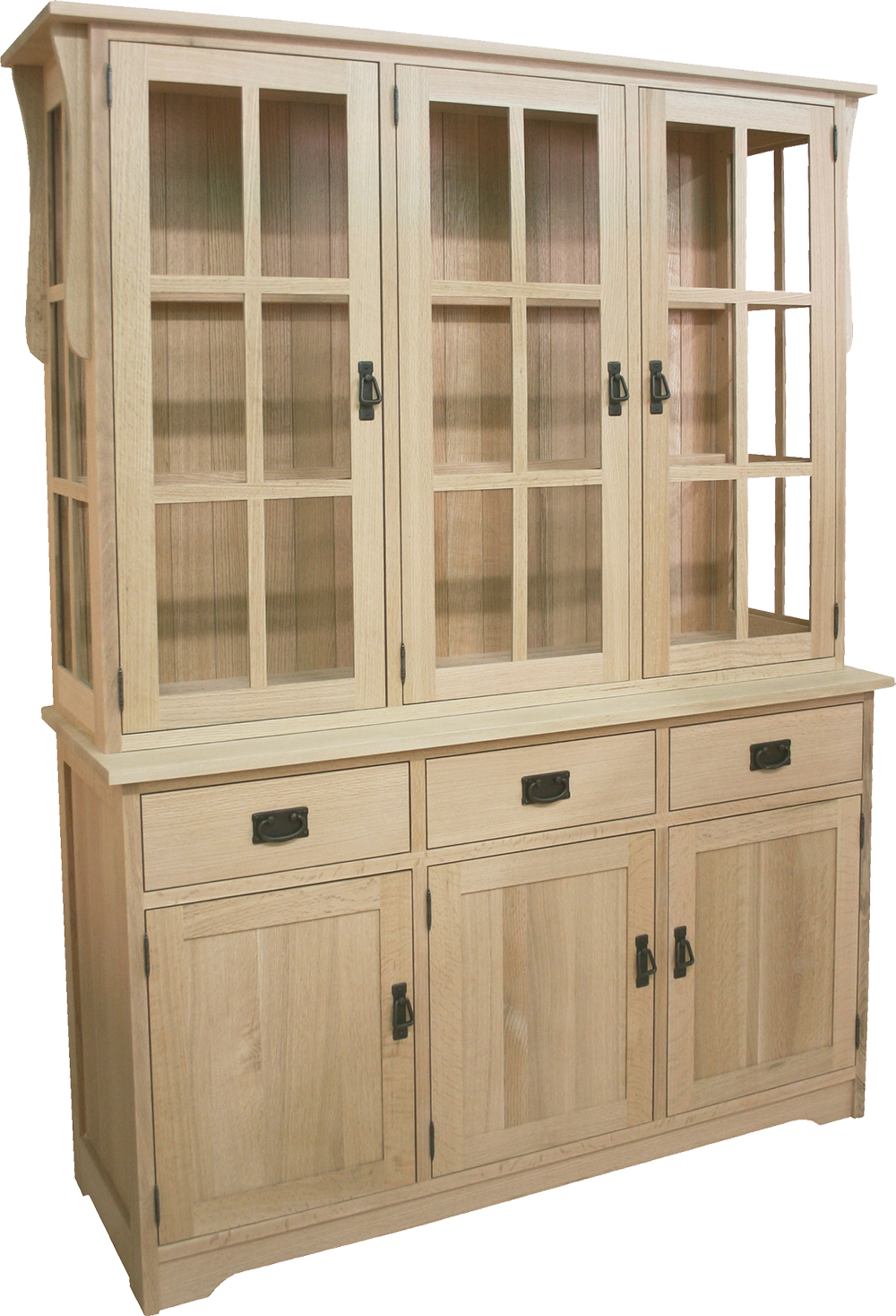 Mission 2 Door / 3 Door / 4 Door Buffet with Hutch
