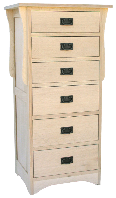 Mission 6 Drawer Lingerie Chest