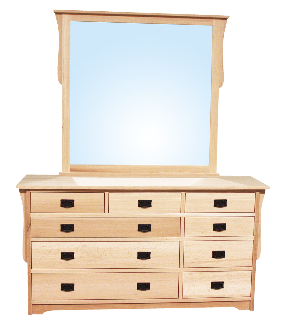 Mission 9 Drawer Dresser